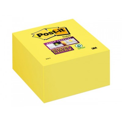 MEMOBLOK KUBUS POST-IT 2028S 76X76MM SS ULTRA GEEL