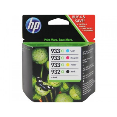 INKCARTRIDGE HP 932XL 933XL C2P42AE ZWART 3 KLEUREN
