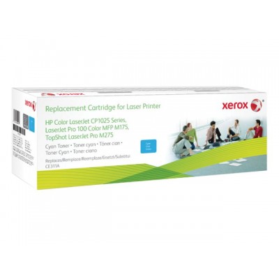 TONERCARTRIDGE XEROX HP CE311A 1.1K BLAUW
