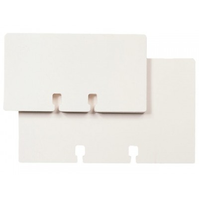 KAARTEN ROLODEX 57X102MM BP-WHT