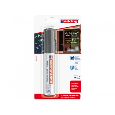 KRIJTSTIFT EDDING 4090 WINDOW BLOK 4-15MM ZWART