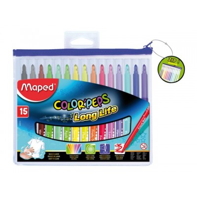 VILTSTIFT MAPED COLOR'PEPS IN ETUI MET RITS ASS