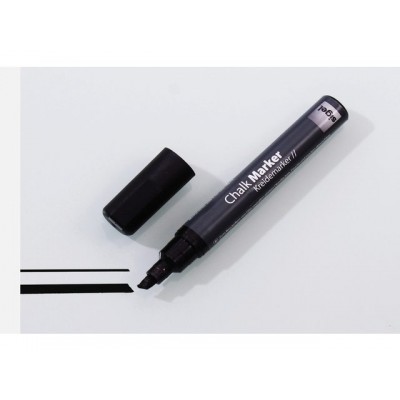 KRIJTSTIFT SIGEL 1-5MM AFWASBAAR FLUOR ZWART