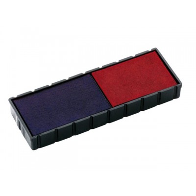 INKTKUSSEN COLOP 6E/12 ROOD BLAUW