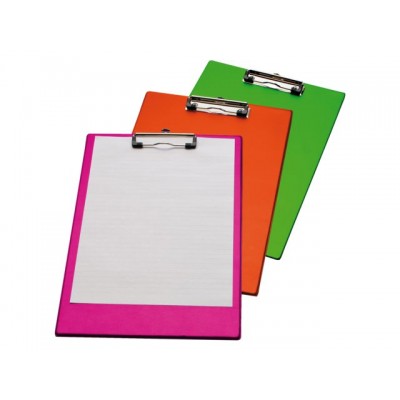 KLEMBORD A4/FOLIO KLEM 10CM NEON GROEN