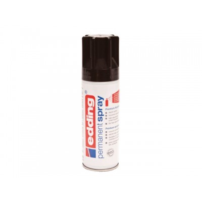 VERFSPUITBUS EDDING 5200 PERMANENT GLOSSY DIEPZWART