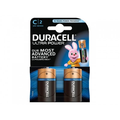 BATTERIJ DURACELL C DURALOCK MX1400 ALKALINE