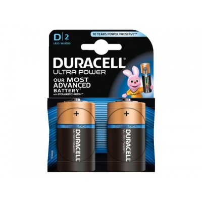 BATTERIJ DURACELL D DURALOCK MX1300 ALKALINE