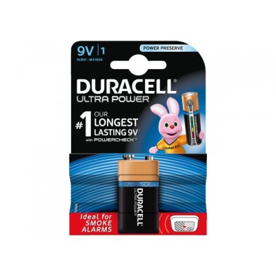 BATTERIJ DURACELL 9V DURALOCK MX1604 ALKALINE