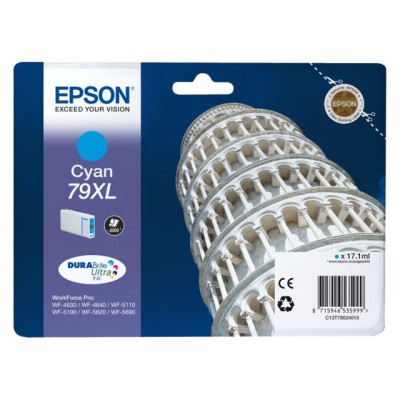 INKCARTRIDGE EPSON T790240 HC BLAUW