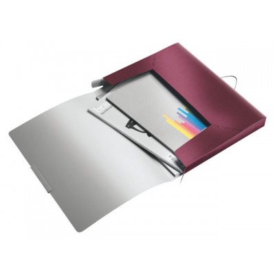 DOCUMENTENBOX LEITZ STYLE 30MM PP ROOD