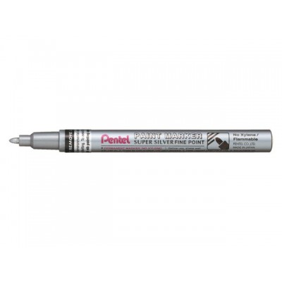 VILTSTIFT PENTEL MSP10 PAINT ROND 1.5MM ZILVER