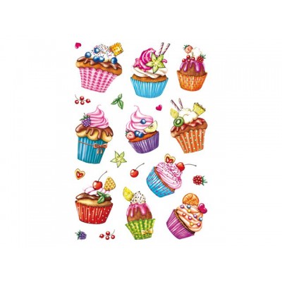 ETIKET HERMA 3387 CUPCAKES