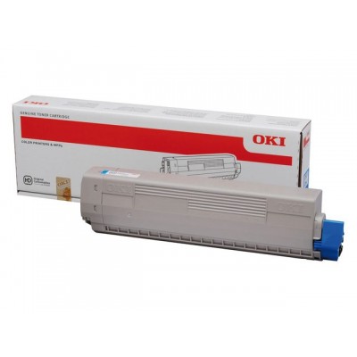 TONERCARTRIDGE OKI 44844507 10K BLAUW