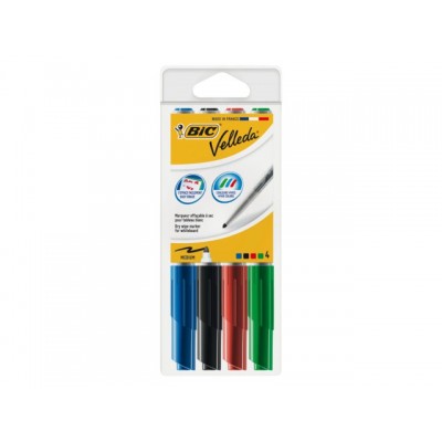 VILTSTIFT BIC 1744 WHITEBOARD ROND 2MM ASS