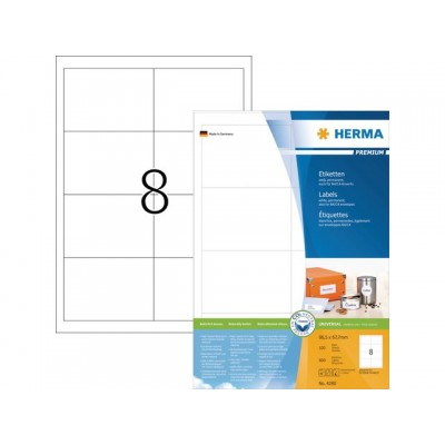 ETIKET HERMA 4280 97X67.7MM PREMIUM A4 800ST