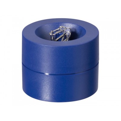 PAPERCLIPHOUDER MAUL 30123 MAGNETISCH 6CM BLAUW