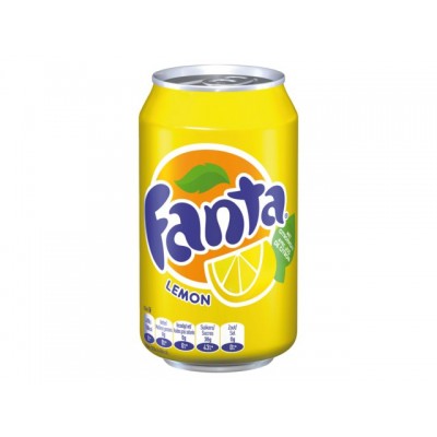 FRISDRANK FANTA LEMON 33CL BLIK