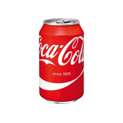 FRISDRANK COCA COLA REGULAR BLIKJE 0.33L