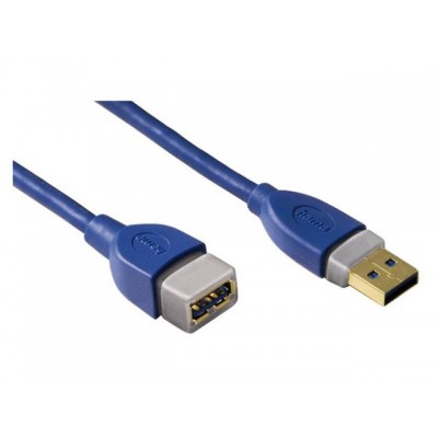 KABEL HAMA HDMI 1.8M GOLD-P BLAUW