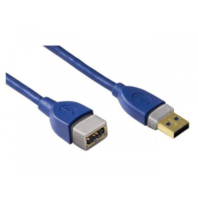 KABEL HAMA HDMI 1.8M GOLD-P BLAUW