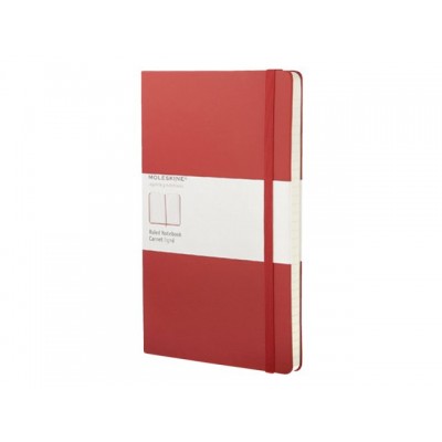 NOTITIEBOEK MOLESKINE LIJN LARGE ROOD