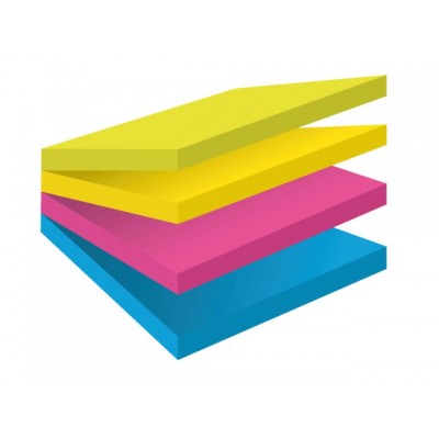 MEMOBLOK 3M POST-IT 2014BYPG 76X76MM SS RIO