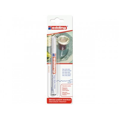 VILTSTIFT EDDING 780 LAK ROND 0.8MM WIT