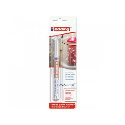 VILTSTIFT EDDING 751 LAK ROND 2MM WIT