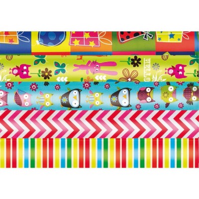 INPAKPAPIER HAZA KIDS COLOURS 70X200CM