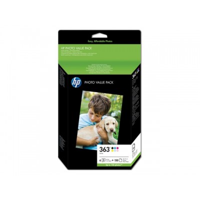 INKCARTRIDGE HP 363 Q7966EE 6 KL + 150VEL 10X15CM