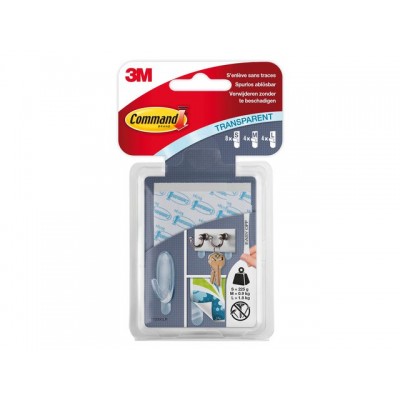 BEVESTIGINGSSTRIP COMMAND 3M 17200CLR