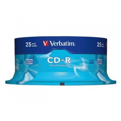 CD-R VERBATIM 700MB 52X 25PK SPINDEL