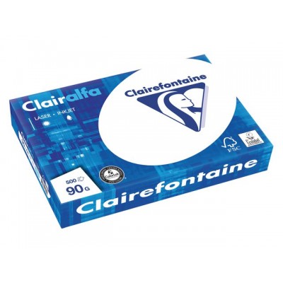 KOPIEERPAPIER CLAIREFONTAINE CLAIRALFA A4 90GR WT