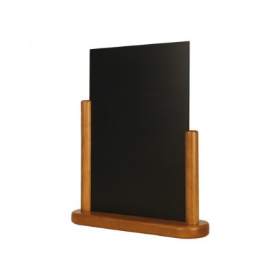 KRIJTBORD SECURIT 23CMX20CMX6CM ZWART HOUT