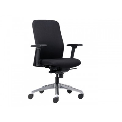 BUREAUSTOEL EUROSEATS MILANO 001 SYNCHROOM ZWART