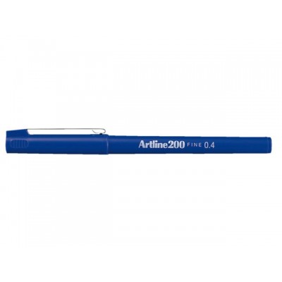 FINELINER ARTLINE 200 ROND 0.4MM BLAUW