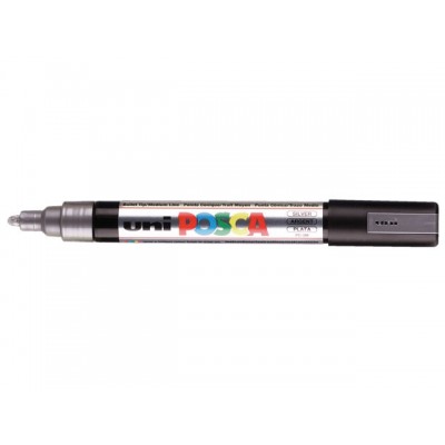 VERFSTIFT POSCA M ZILVER