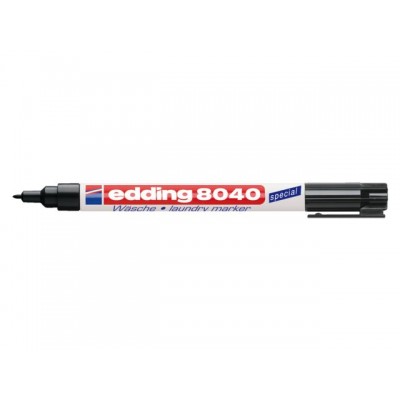 VILTSTIFT EDDING 8040 WASGOED ROND 1MM ZWART