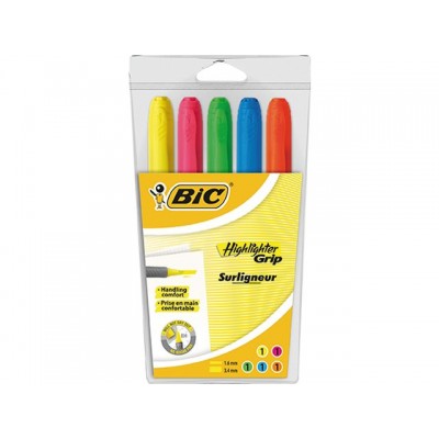 MARKEERSTIFT BIC GRIP ASS
