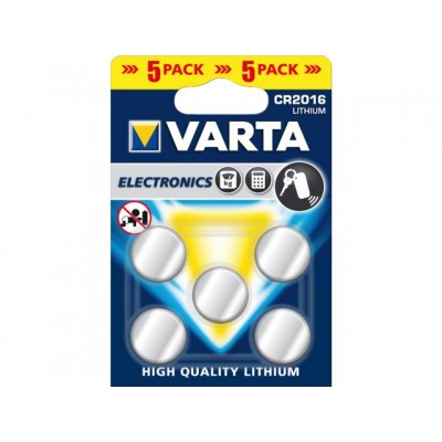 BATTERIJ VARTA CR2016 3V LITHIUM