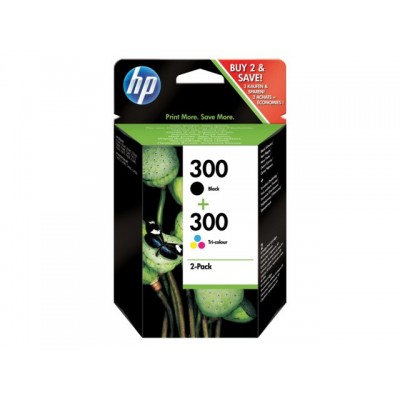 INKCARTRIDGE HP 300 CN637EE ZWART KLEUR