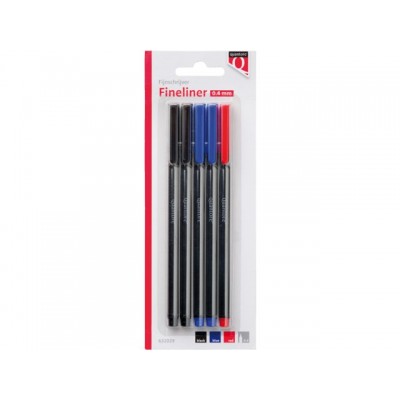 FINELINER QUANTORE 188 ROND 0.4MM ASS