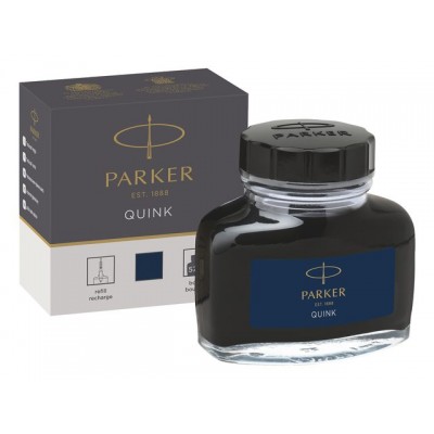 VULPENINKT PARKER 57ML PERMANENT BLAUW/ZWART