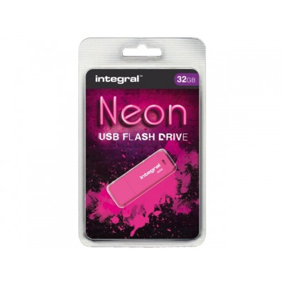 USB-STICK INTEGRAL FD 32GB NEON ROZE