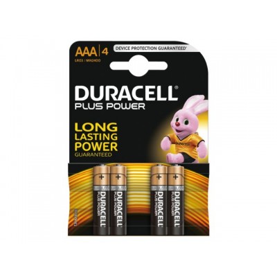 BATTERIJ DURACELL AAA PLUS POWER 50% ALKALINE