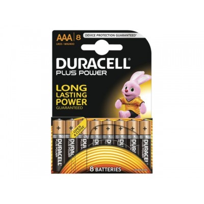 BATTERIJ DURACELL AAA PLUS POWER 50% ALKALINE