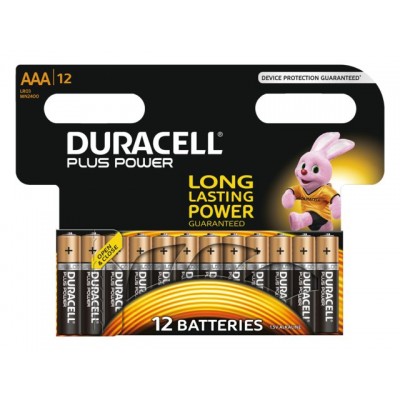 BATTERIJ DURACELL AAA PLUS POWER 50% ALKALINE