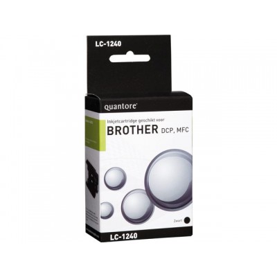 INKCARTRIDGE QUANTORE BRO LC-1240 ZWART