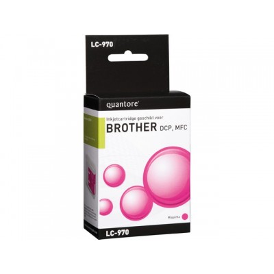 INKCARTRIDGE QUANTORE BRO LC-970 ROOD